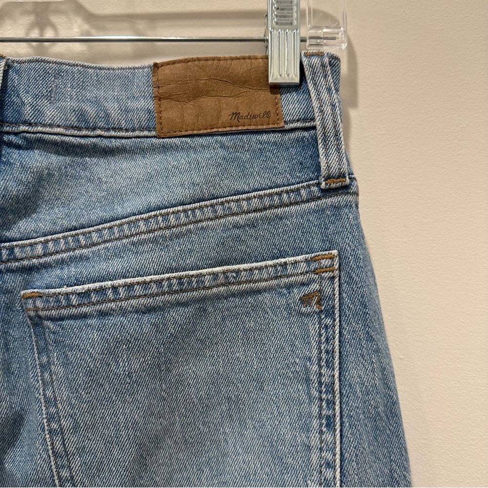 Madewell The Perfect Vintage Jean Size 26 Blue Womens Denim High Rise Wide Leg - Picture 6 of 13